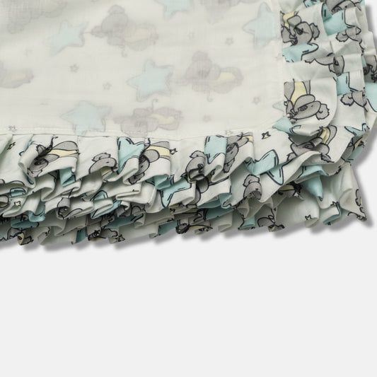 Blue Stars & Koala Baby Blanket