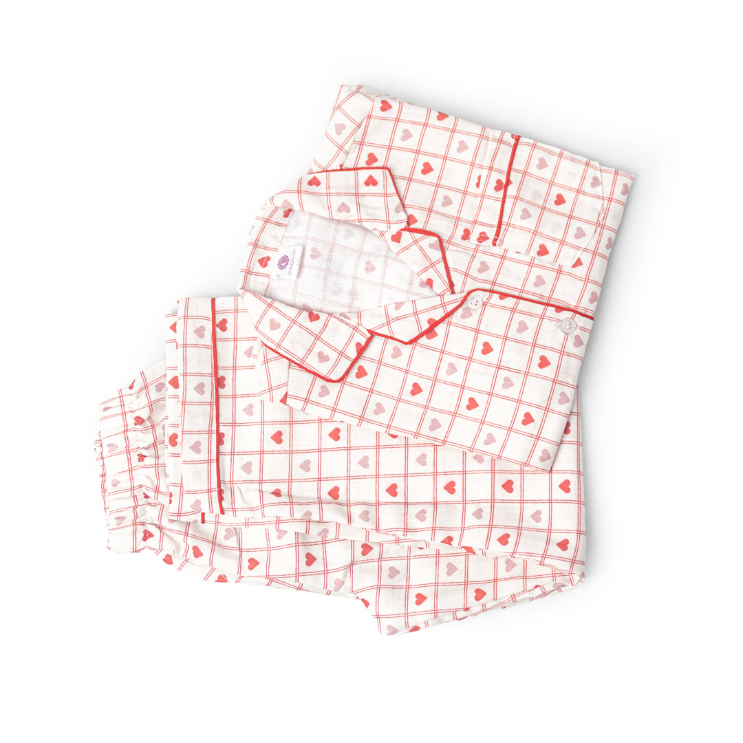 Rubby Heart Pj Set
