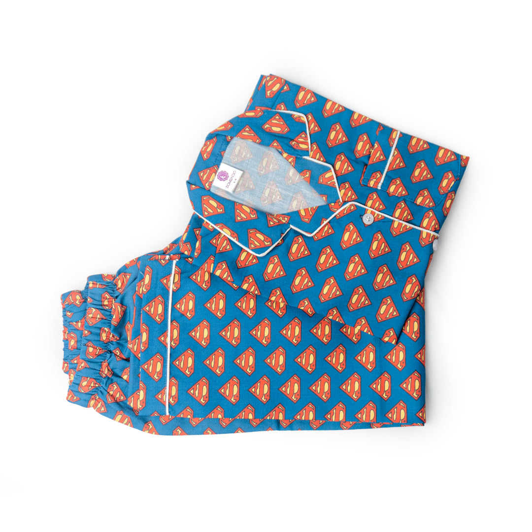 Super Man Pj Set