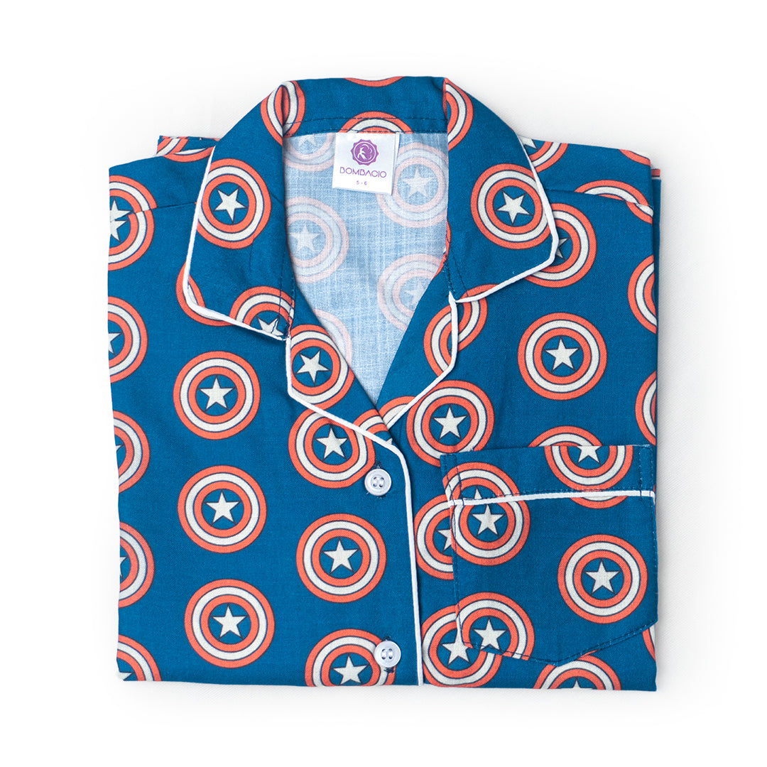 Captain America Pj Set