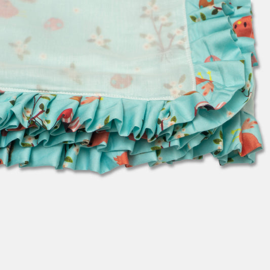 Dreamy Unicorn & Rainbow Baby Blanket