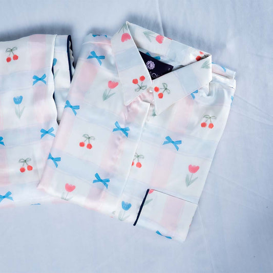 Cherry blossom women nightwear