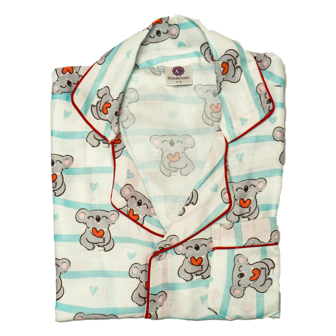 Mouse Print Night Suit