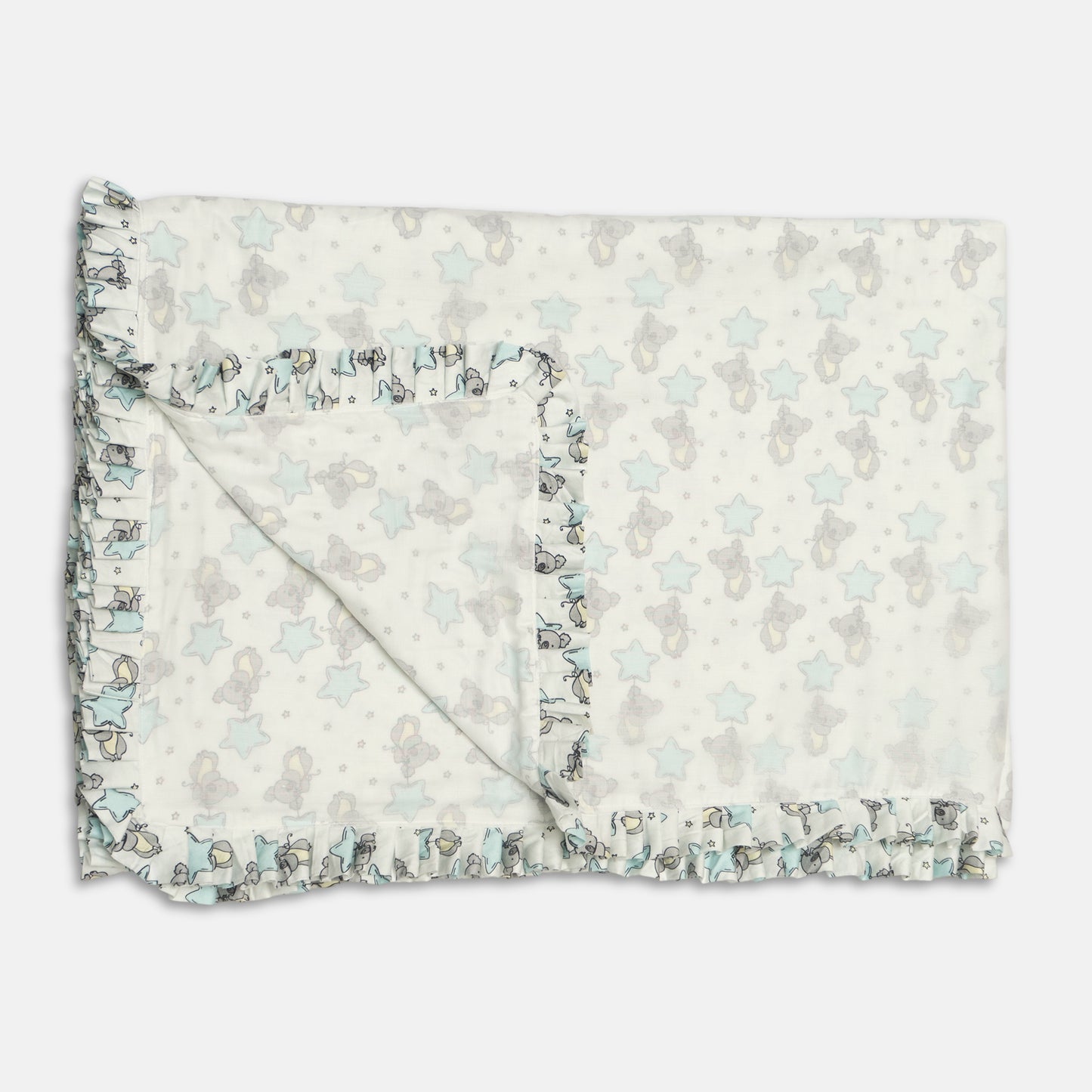 Blue Stars & Koala Baby Blanket