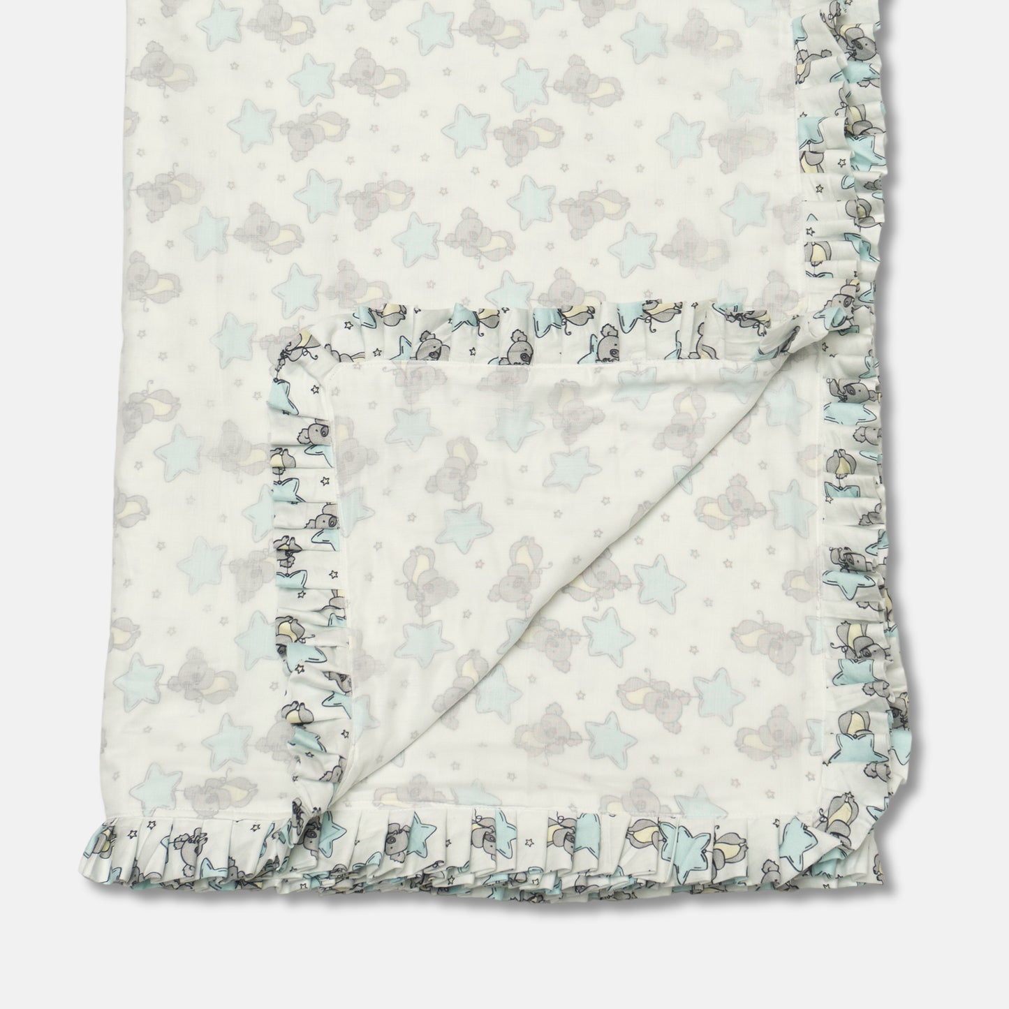 Blue Stars & Koala Baby Blanket