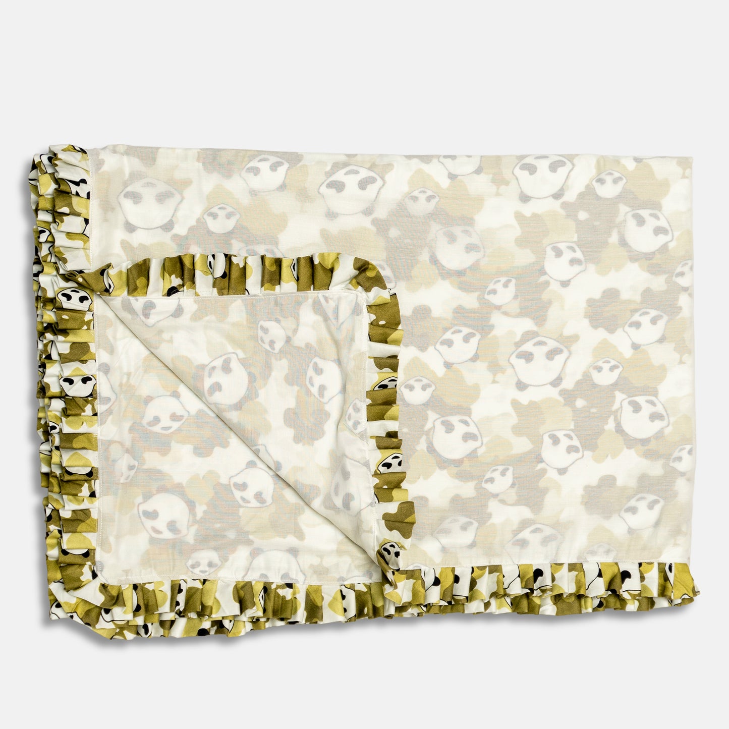 Camo Panda Baby Blanket