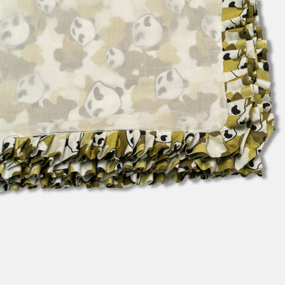 Camo Panda Baby Blanket