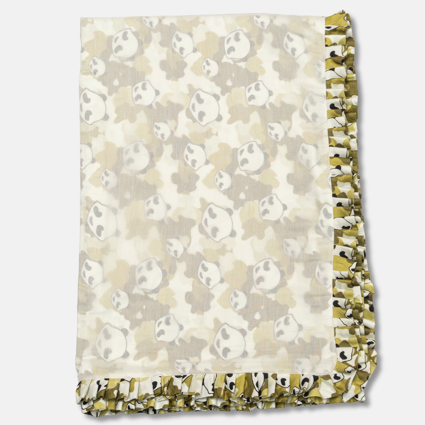Camo Panda Baby Blanket