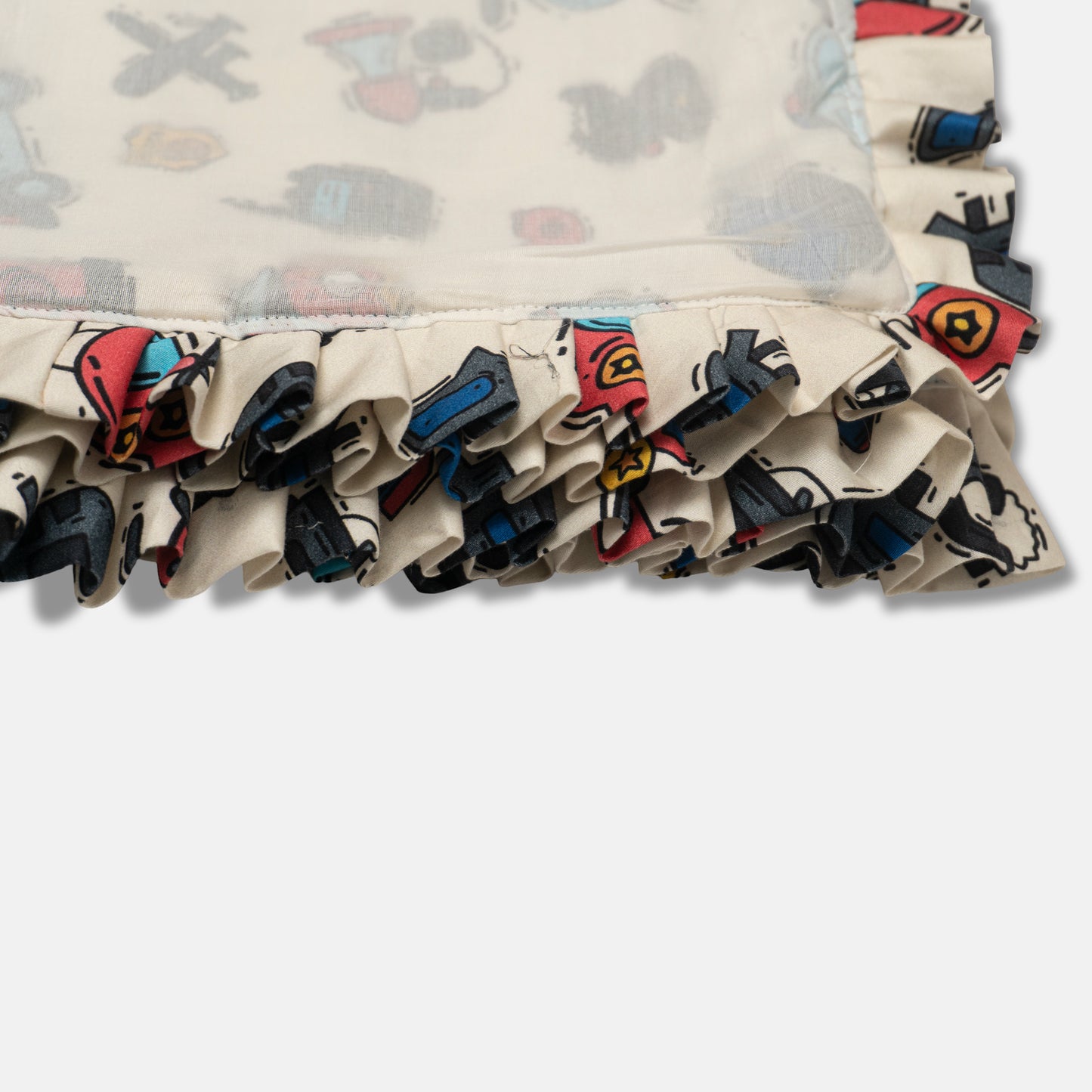 TinyTracks  Train & Tools Baby Blanket