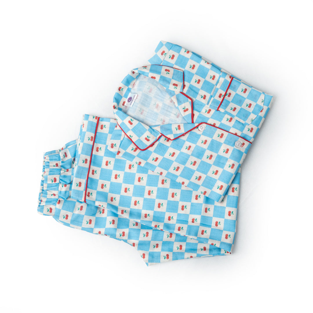 Cherry Red Pj Set