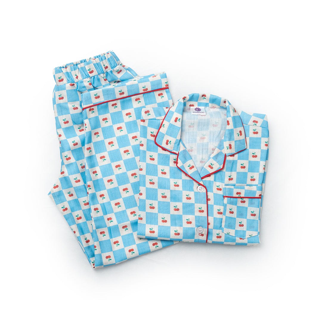Cherry Red Pj Set