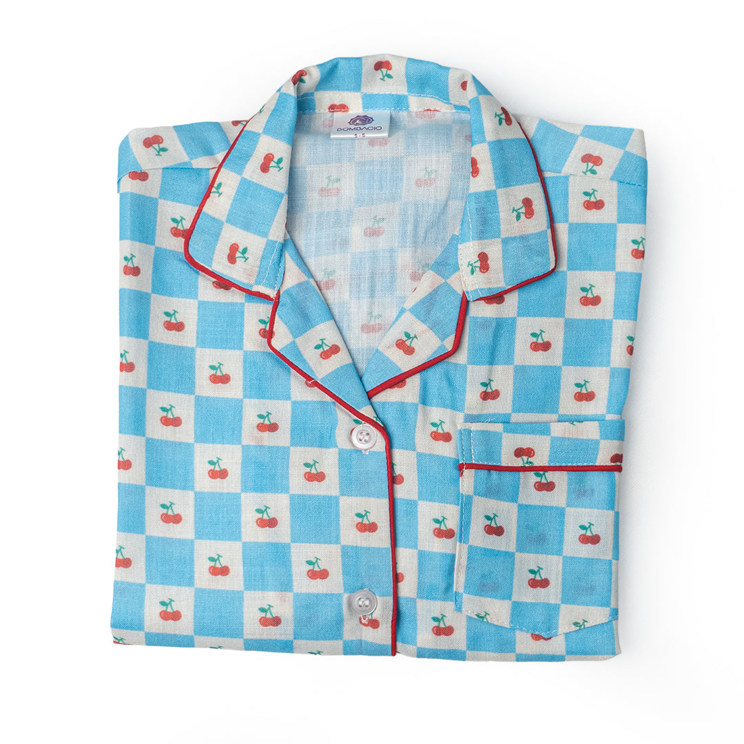 Cherry Red Pj Set