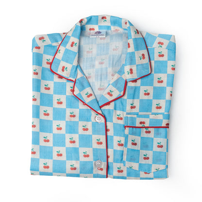 Cherry Red Pj Set