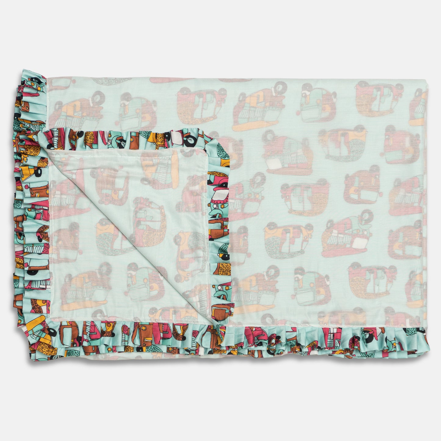AutoCuddle Rickshaw Adventure Baby Blanket