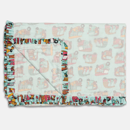 AutoCuddle Rickshaw Adventure Baby Blanket