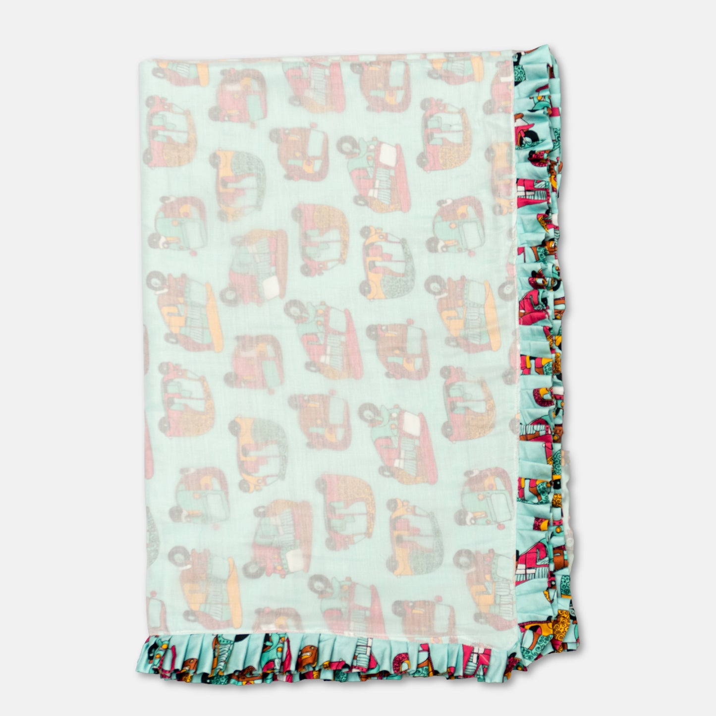 AutoCuddle Rickshaw Adventure Baby Blanket