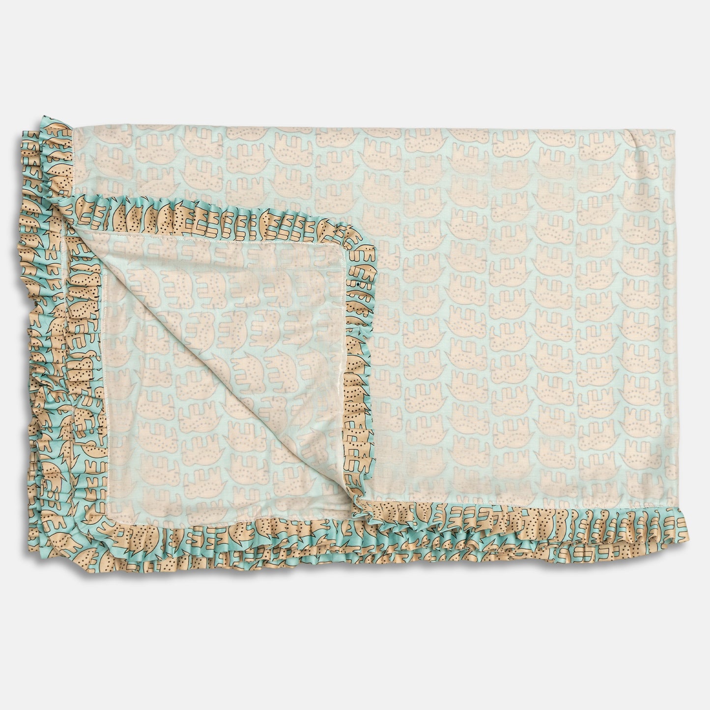 EleCuddle Soft Elephant Baby Blanket