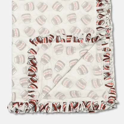 NuttySnugs  Chocolate Jar Baby Blanket