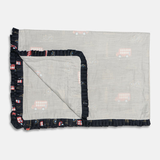 BusBuddies  Double-Decker Baby Blanket