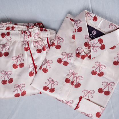 Red cherry women nightwear