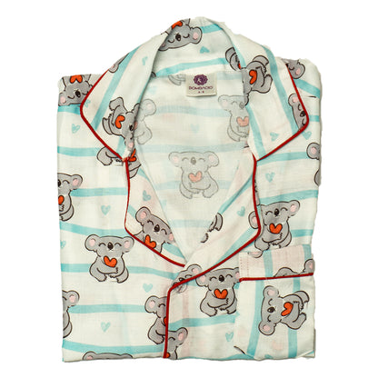 Mouse Print Night Suit