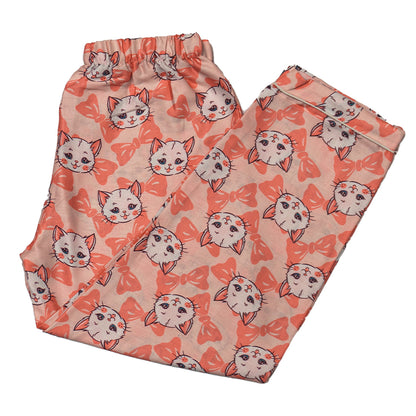 Pink Paws Night Suit