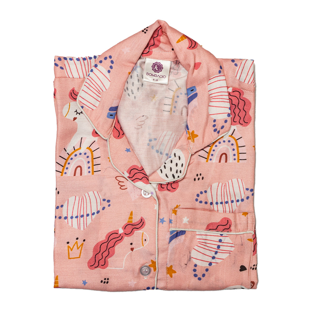 Pastel Paradise Night Suit