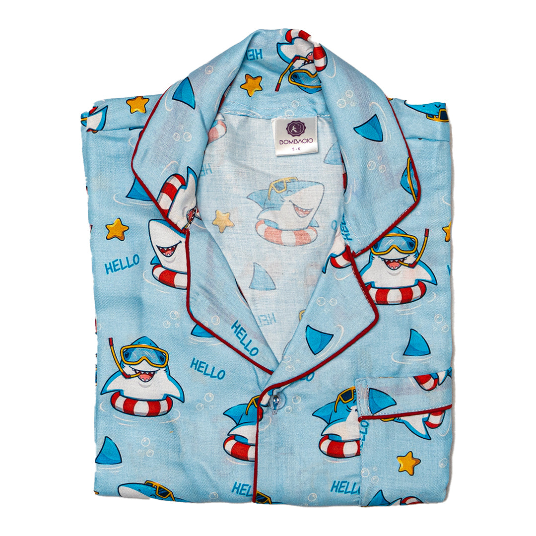 Oceanic Oasis Night Suit