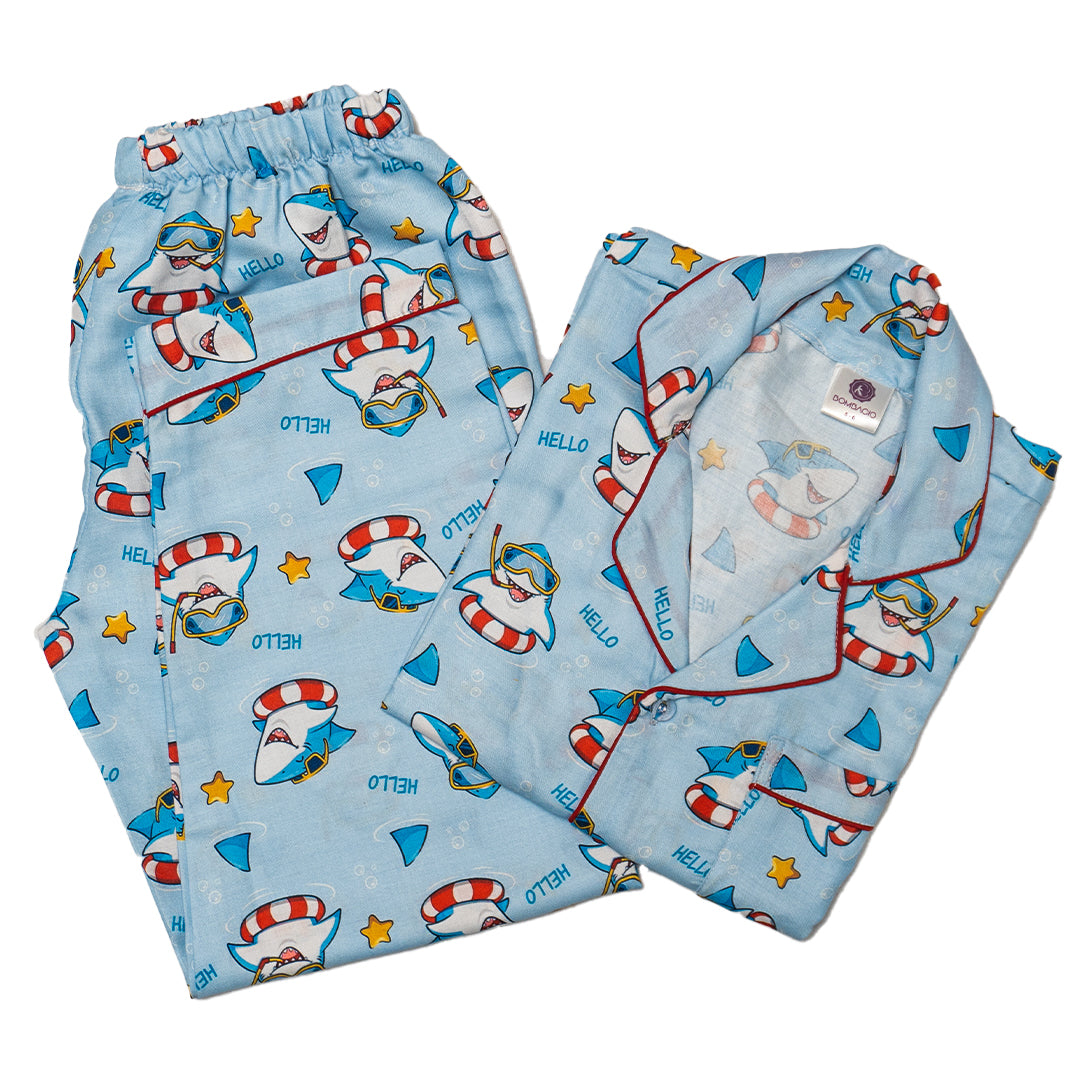 Oceanic Oasis Night Suit